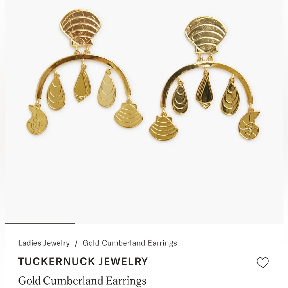 Tuckernuck Gold Cumberland Earrings